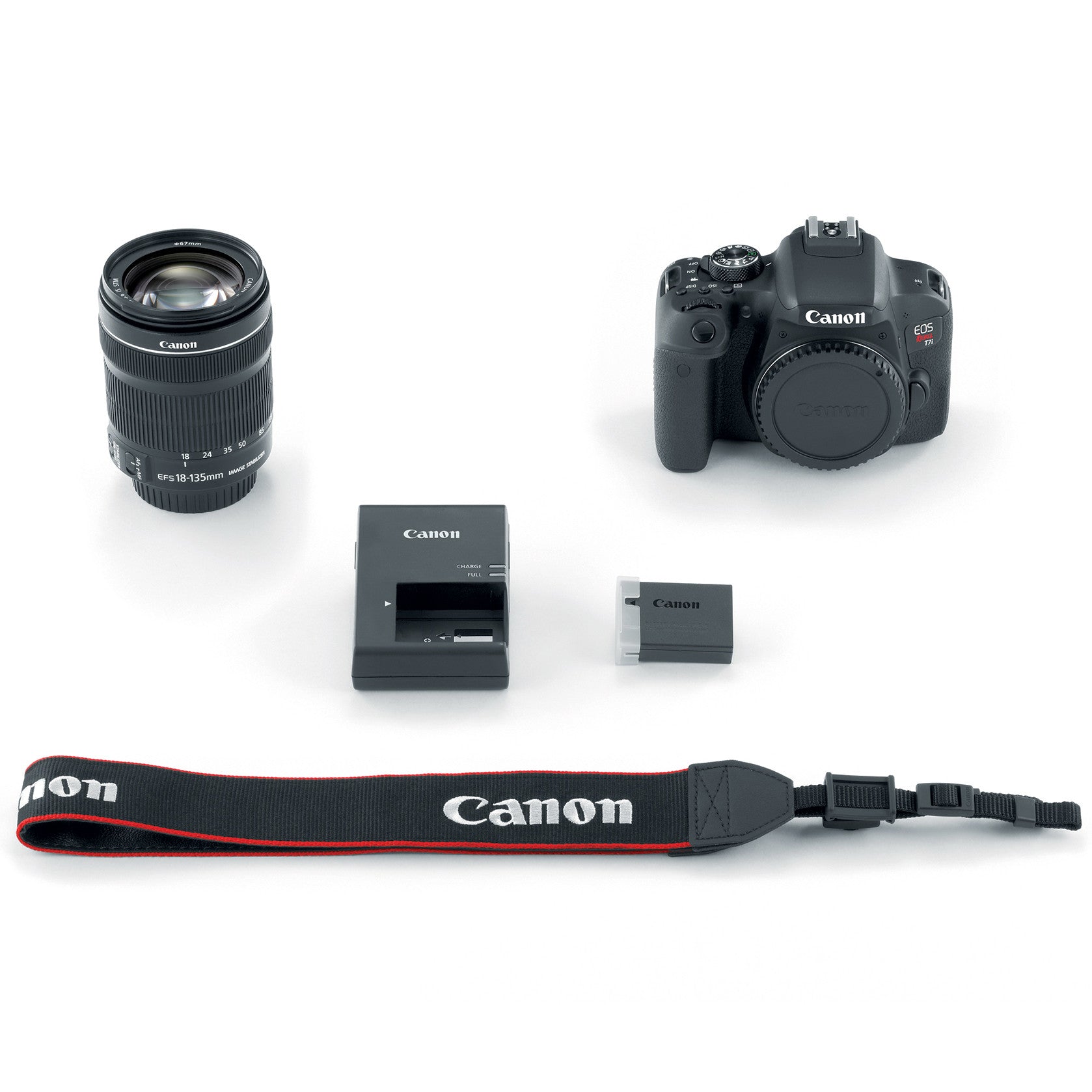 Canon EOS Rebel T7i DSLR 18-135mm STM Camera Kit