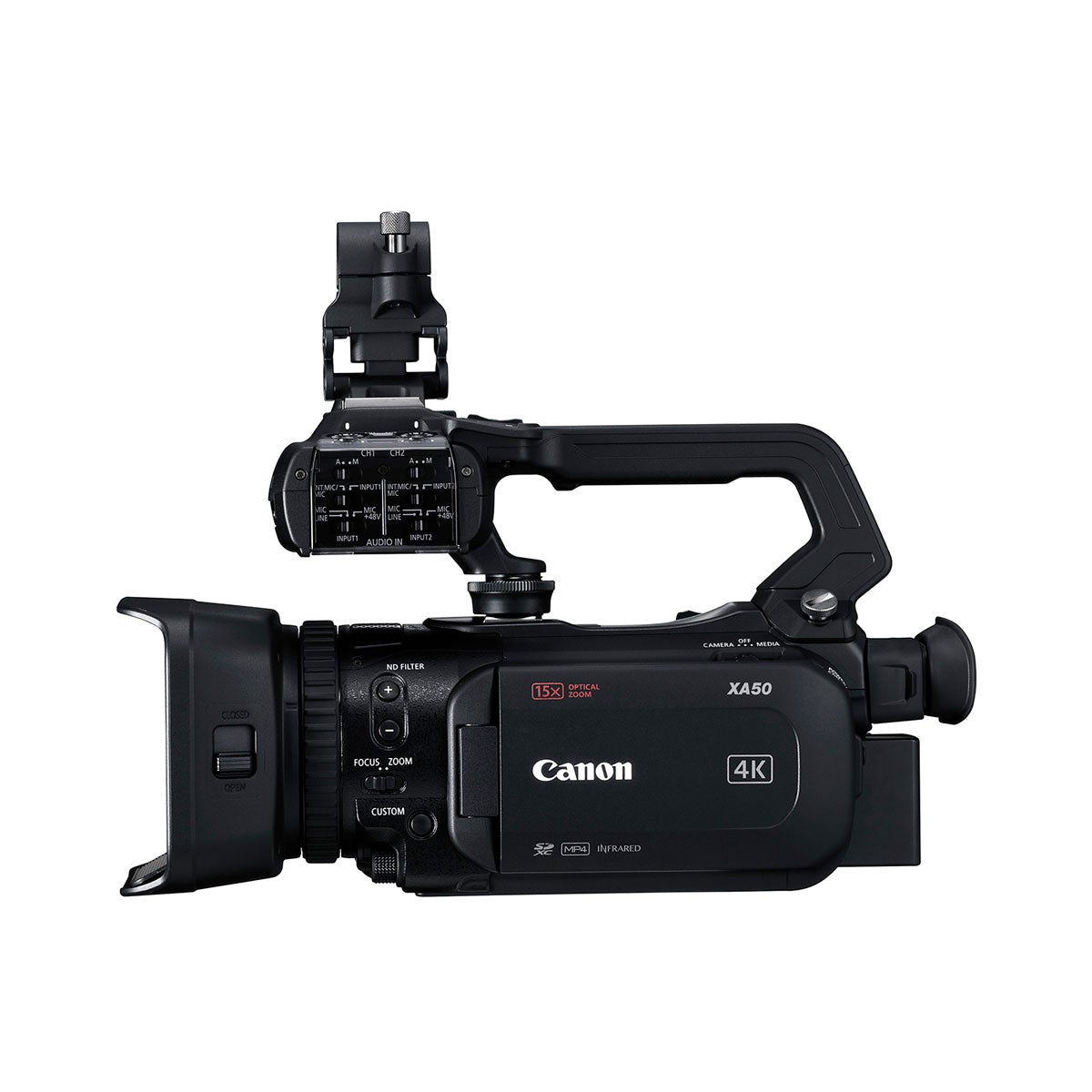Canon XA50 Professional UHD 4K Camcorder *Open Box*