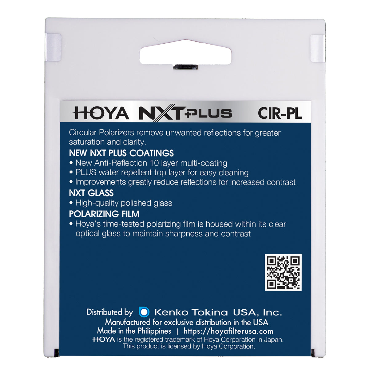 Hoya 62MM NXT Plus HMC Circular Polarizer