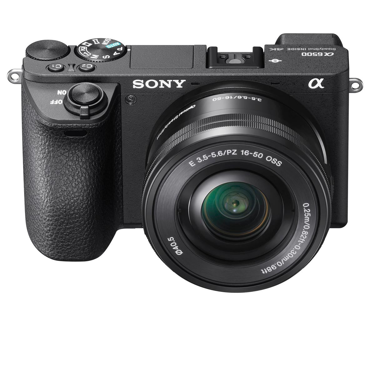 Sony Alpha a6500 Mirrorless Digital Camera with E-Mount 16-50mm Lens