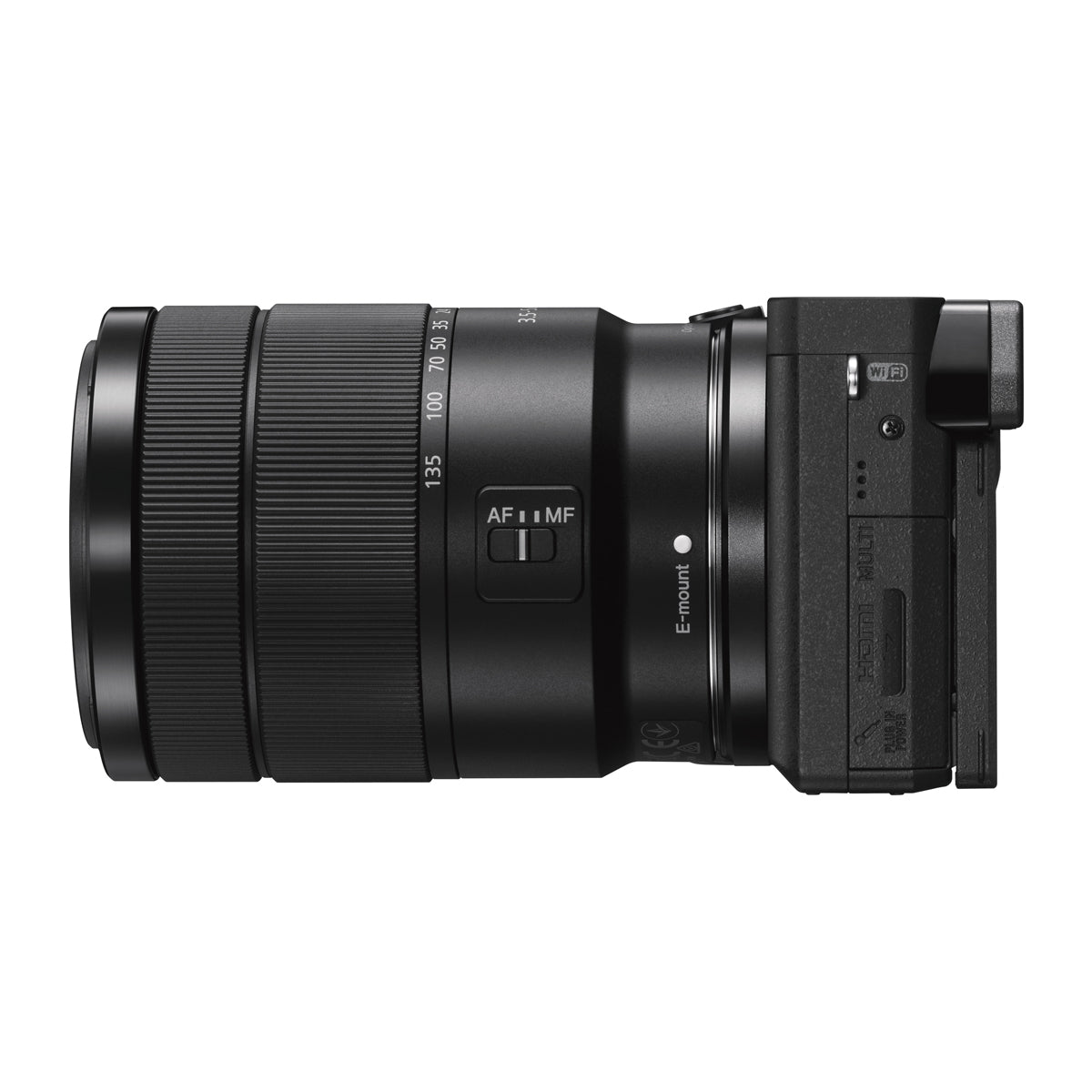 Sony Alpha a6300 Mirrorless Digital Camera with E-Mount 18-135mm Lens (Black)