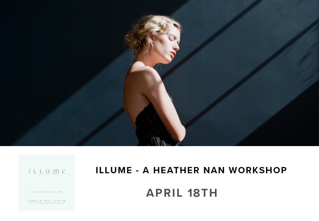 Bringing Light to the Dark Workshop by Heather Nan (April 18th)
