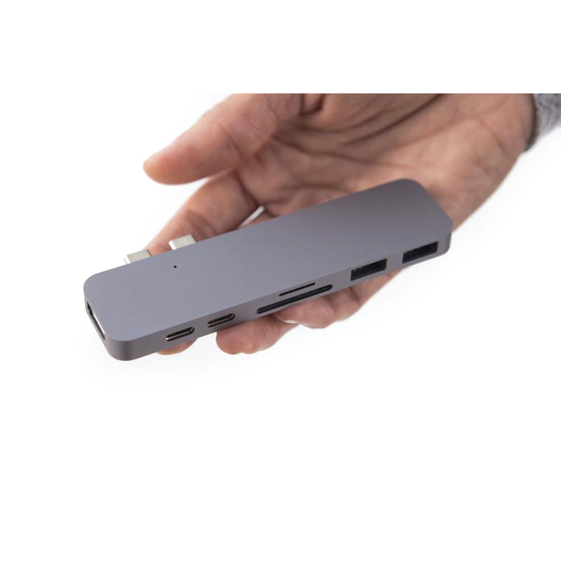HyperDrive Thunderbolt 3 USB-C for MacBook Pro 13"/15" 2016/2017- Gray