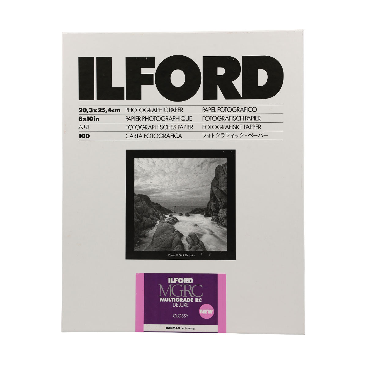 Ilford Multigrade RC Deluxe Glossy 8x10 100