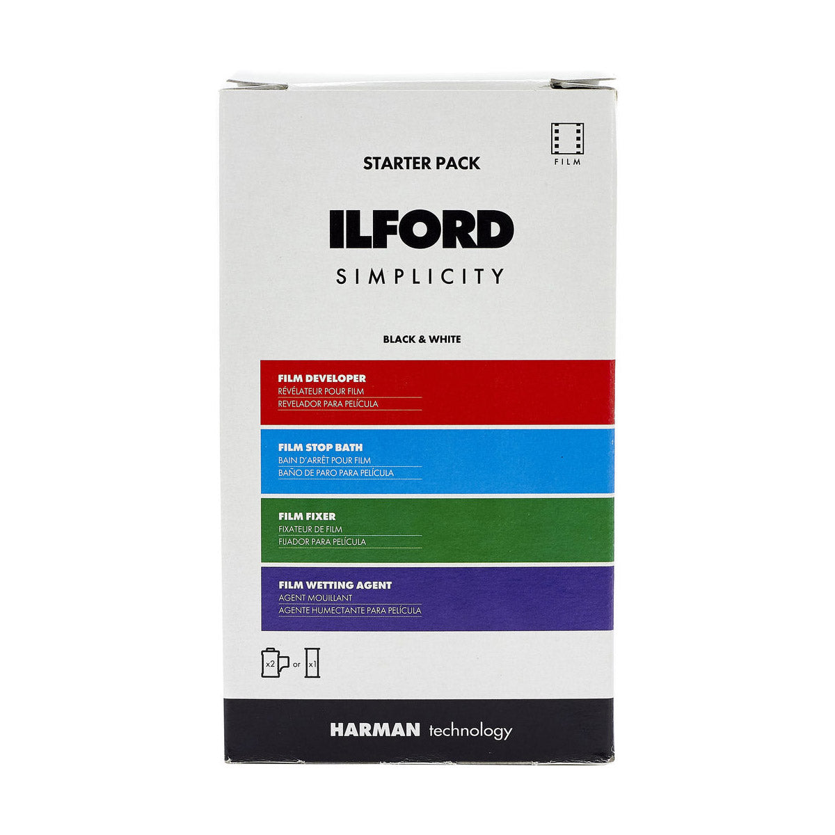 image_note ILFORD SIMPLICITY Chemical Starter Pack
