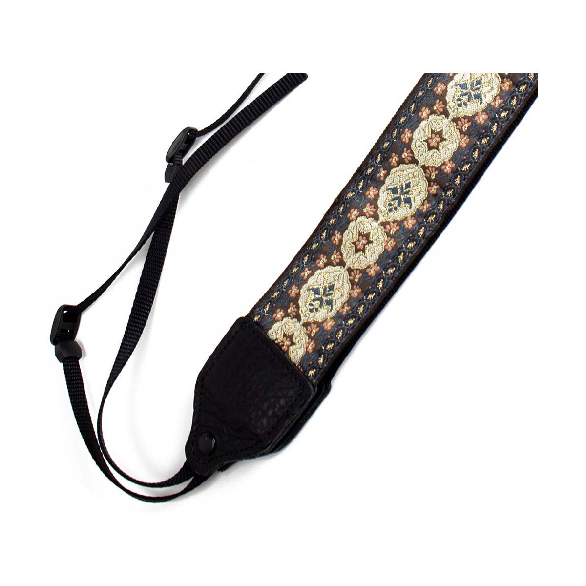 Perri's Leathers 2" Jacquard Camera Strap (Arabian Gold)