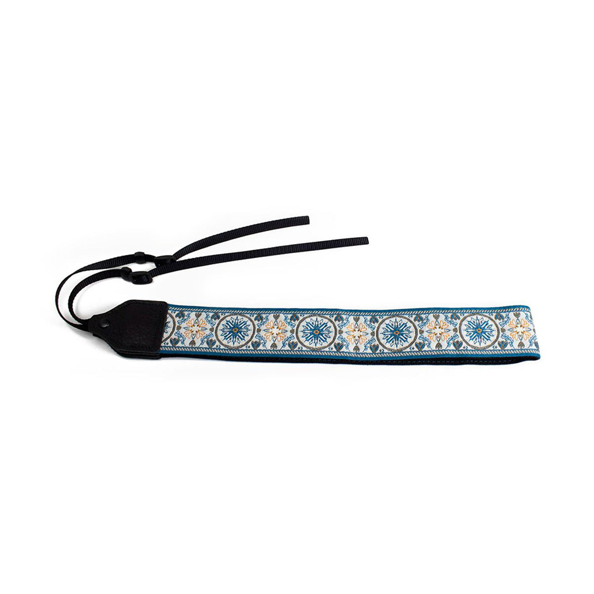 Perri's Leathers 2" Jacquard Camera Strap (Blue Mandala)