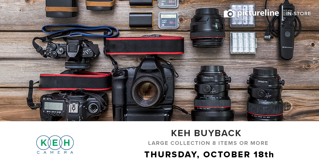 KEH 2018 Used Gear Buyback Event for Large Collections (October 18th, Thursday)