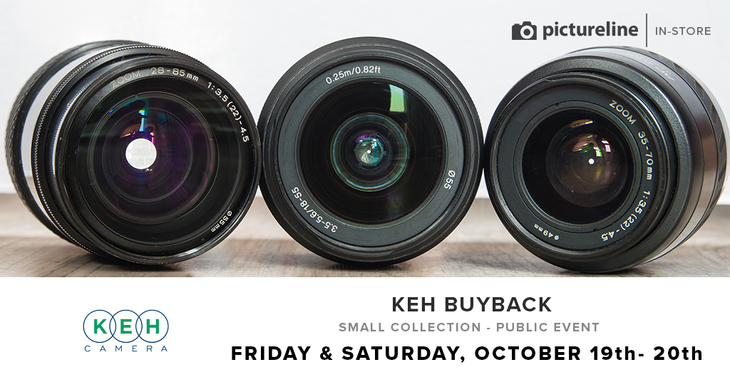 KEH 2018 Used Gear Buyback (October 19th-20th, Friday-Saturday)