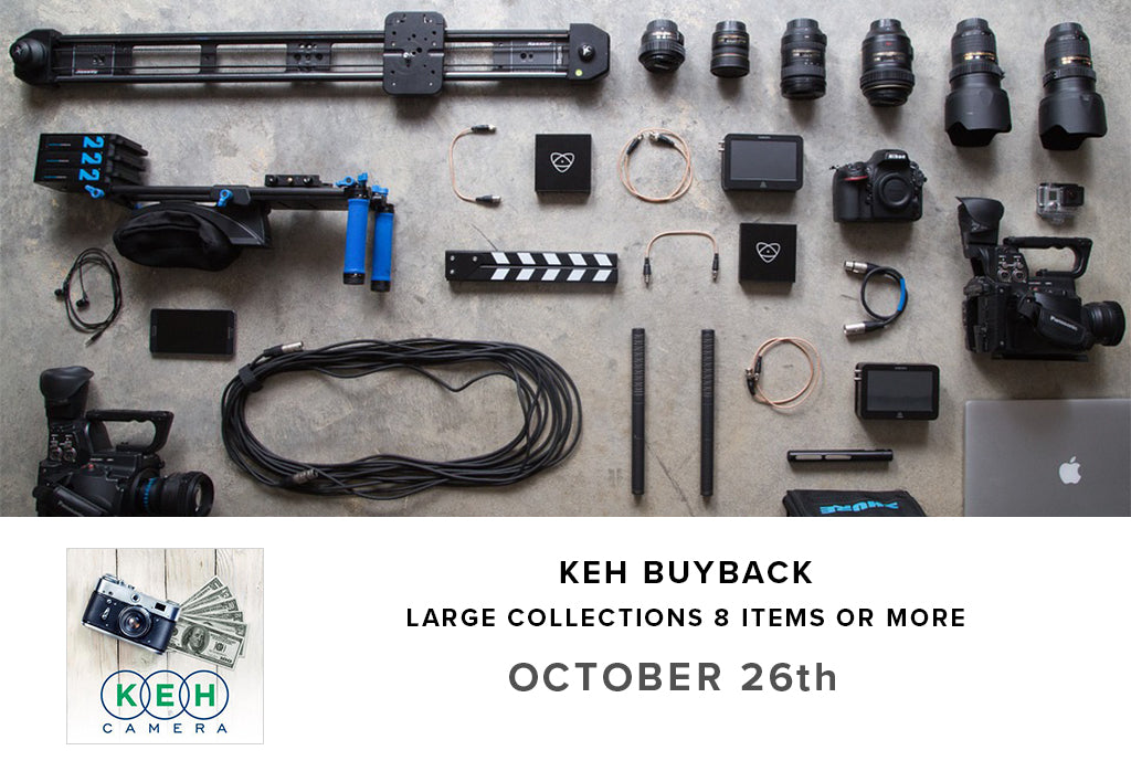 KEH Used Gear Buyback Event for Large Collections (October 26th)