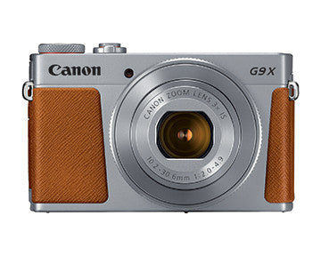 Canon PowerShot G9 X Mark II (Silver), camera point & shoot cameras, Canon - Pictureline  - 1