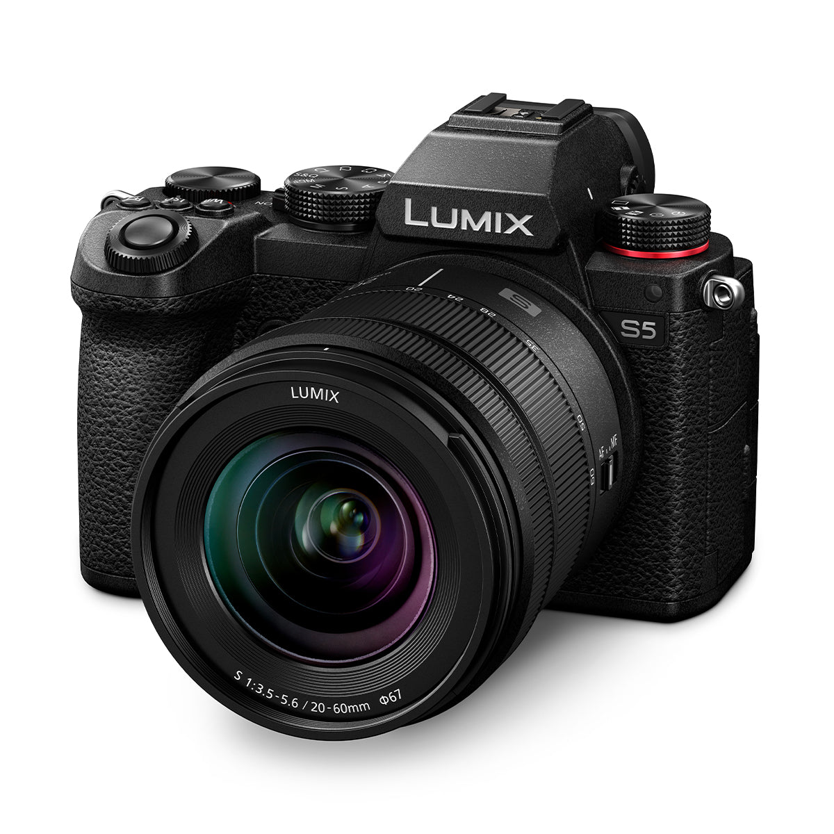 Panasonic Lumix S5 Full Frame Mirrorless Camera with Lumix S 20-60mm f/3.5-5.6 Lens