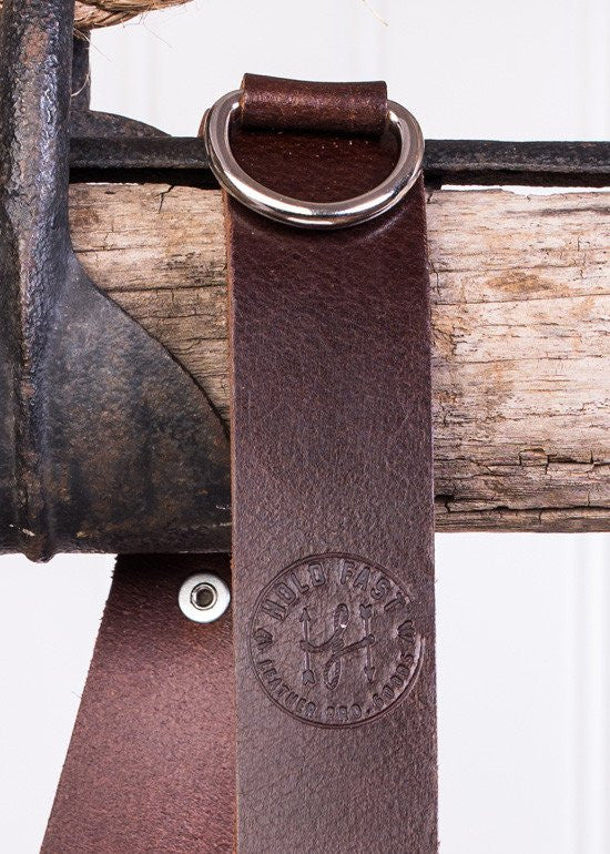 HoldFast Money Maker Water Buffalo Medium Strap (Burgundy), camera straps, HoldFast - Pictureline  - 2