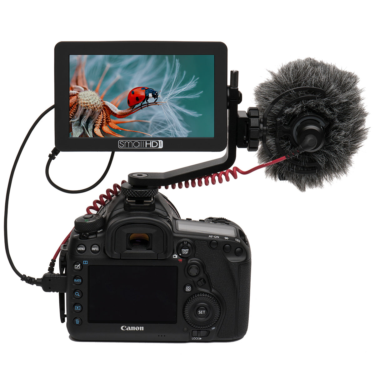 SmallHD FOCUS 5” Touchscreen with Canon LP-E6 Bundle
