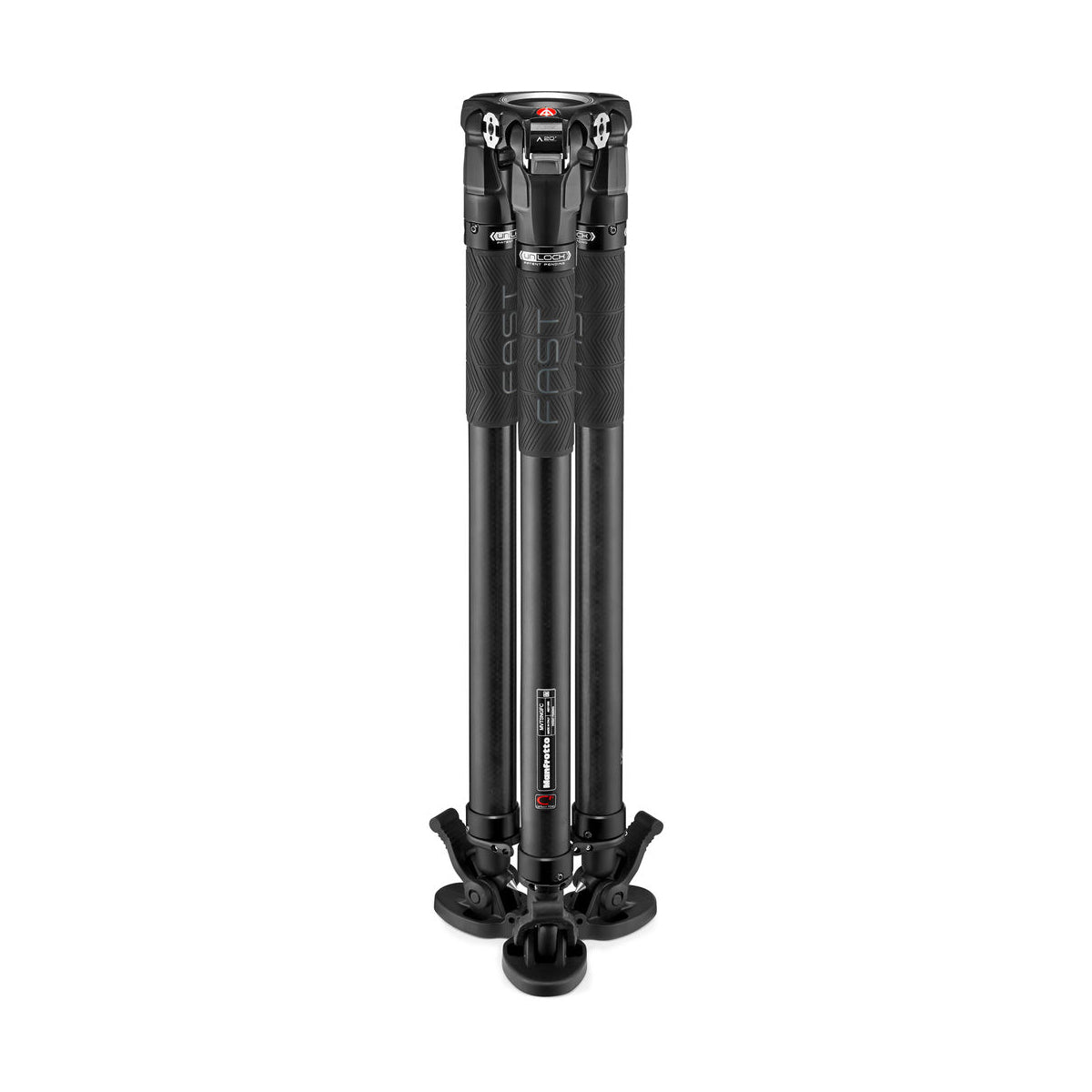Manfrotto MVK612SNGFCUS Nitrotech 612 Fluid Head with 635 FAST Single Leg Carbon Fiber Tripod