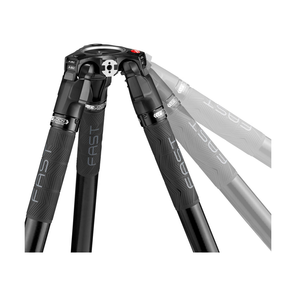 Manfrotto 635 Fast Single Tube Carbon Fiber Tripod Legs