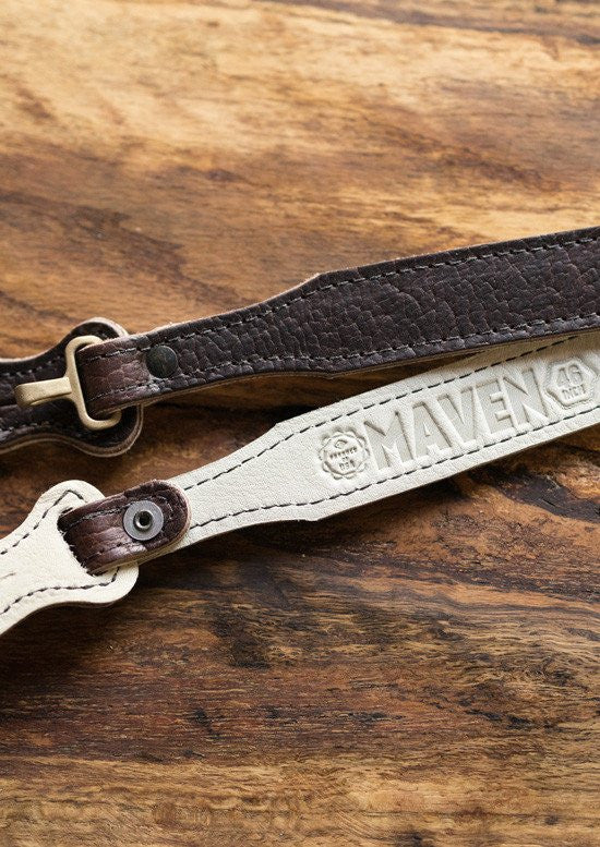 HoldFast Maven American Bison 46” Strap (Mahogany), camera straps, HoldFast - Pictureline  - 2