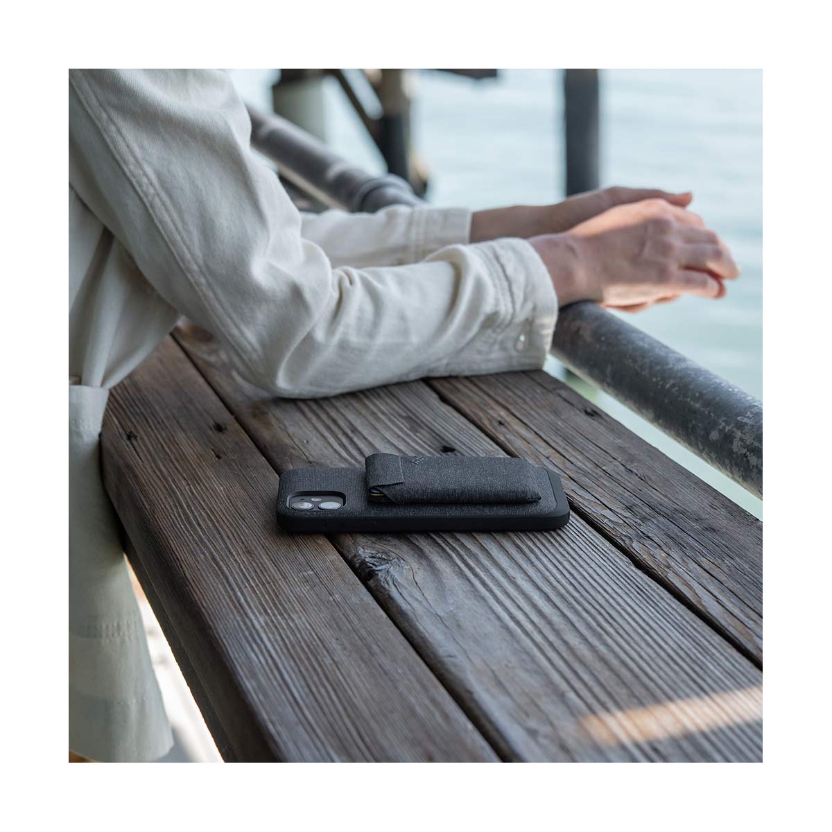 Peak Design Mobile Wallet Slim - Charcoal