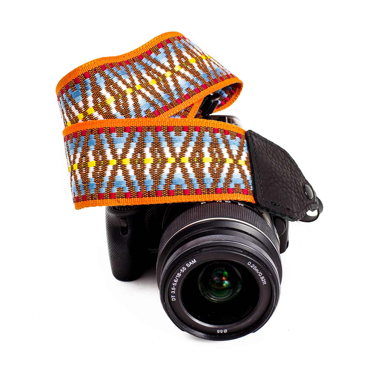 Perri's Leathers 2" Nylon Camera Strap (Hootenanny Sunset)