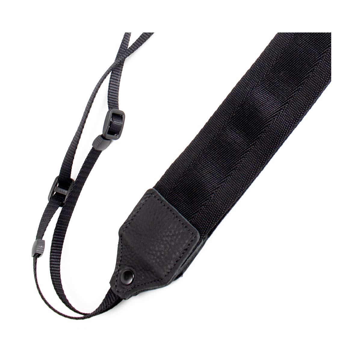 Perri's Leathers 2" Nylon Padded Seatbelt Camera Strap (Black)