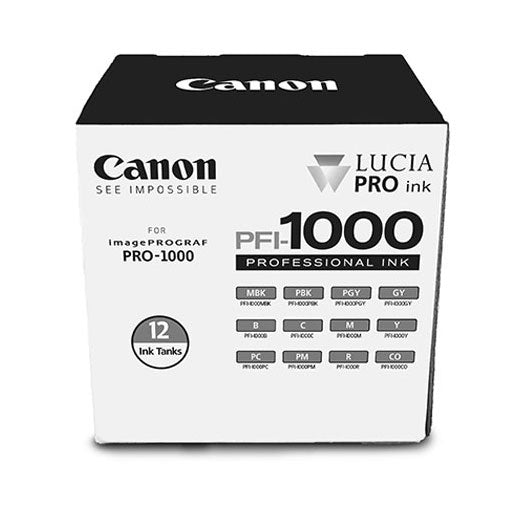 Canon PFI-1000 LUCIA PRO 12 Ink Tank Set (PRO-1000)