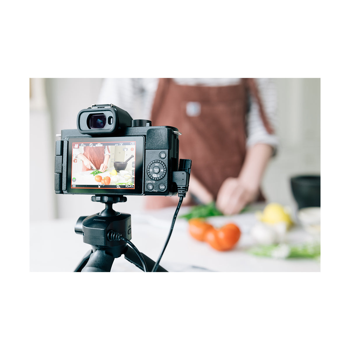 Panasonic LUMIX G100 4K Mirrorless Vlogging Camera with 12-32mm Lens Bundle  