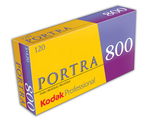 Kodak Portra 800 120 Color Neg. Film (One Roll)