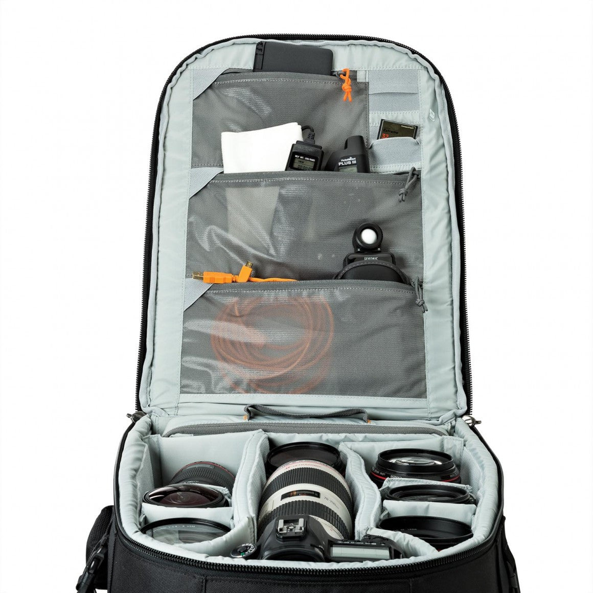 Lowepro Pro Runner 450 AW II Backpack (Black), bags backpacks, Lowepro - Pictureline  - 6