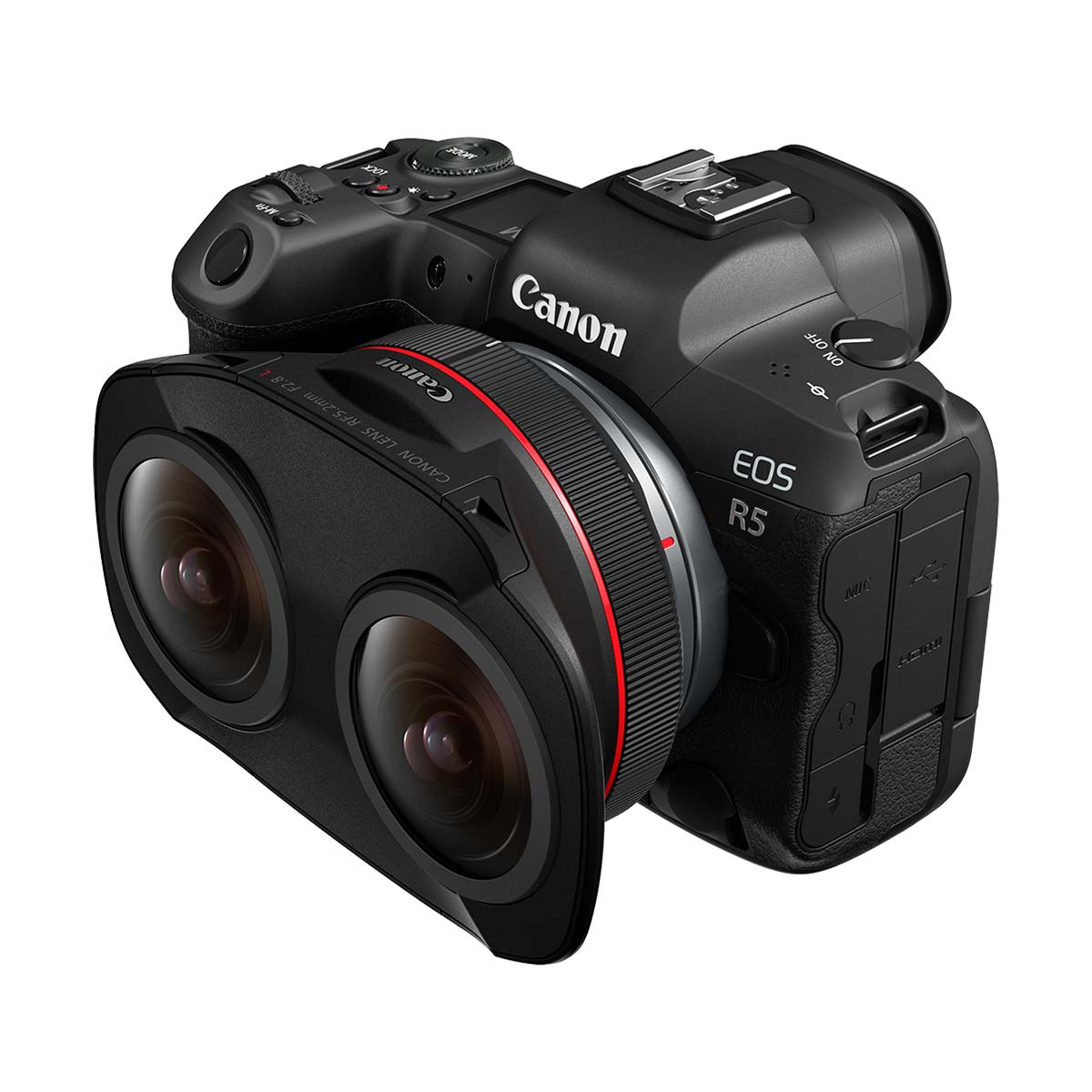 Canon RF 5.2mm F2.8L Dual Fisheye 3D VR Lens