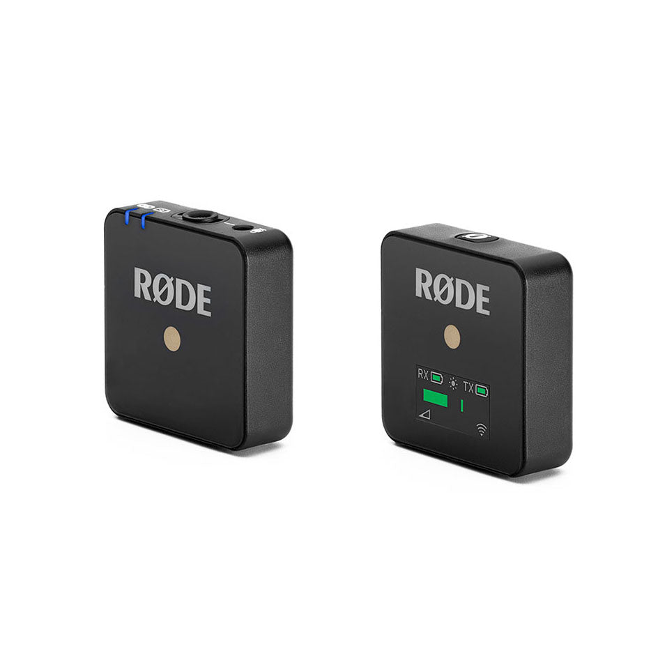 RODE Wireless GO Compact Wireless Microphone System (2.4 GHz) Black