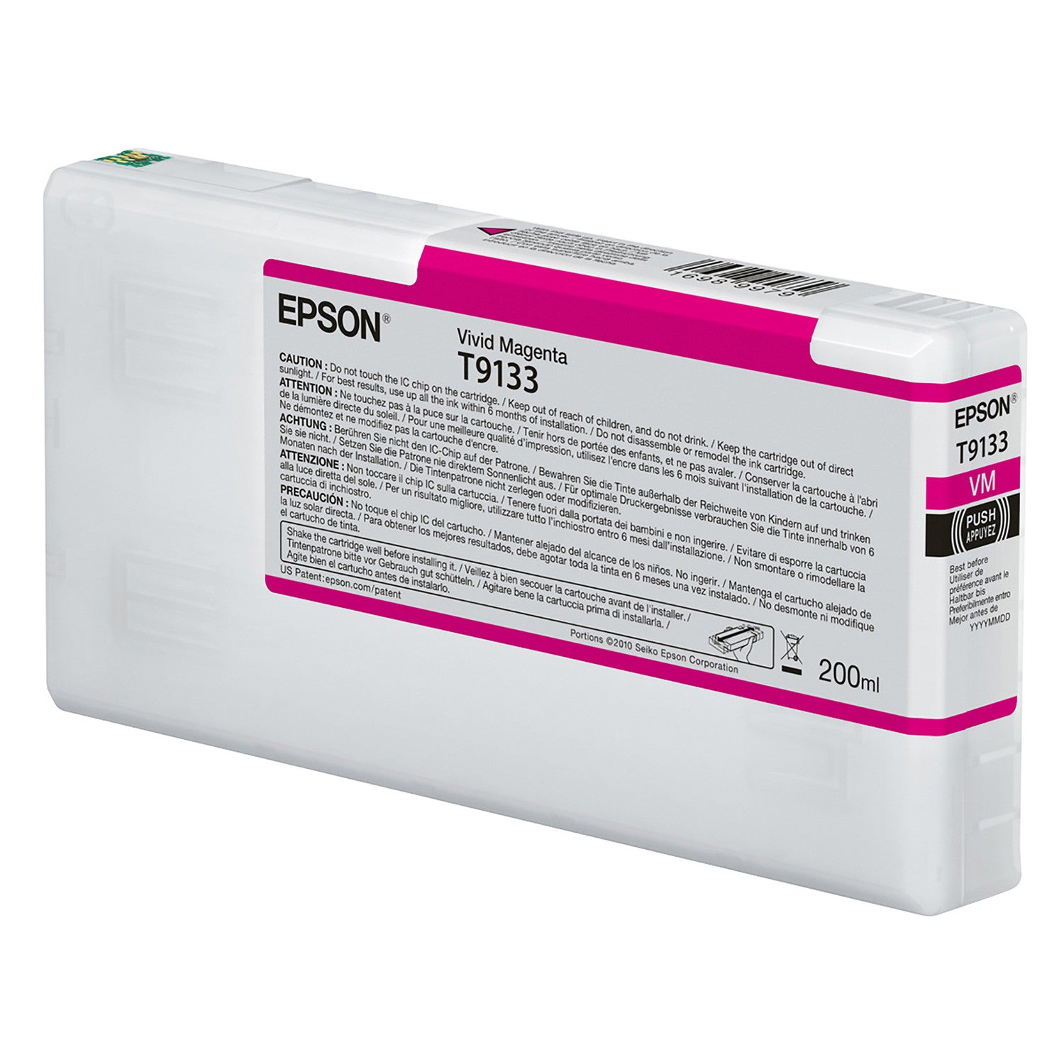 Epson T913300 P5000 Ultrachrome HD Ink 200ml Magenta, papers printer ink, Epson - Pictureline 