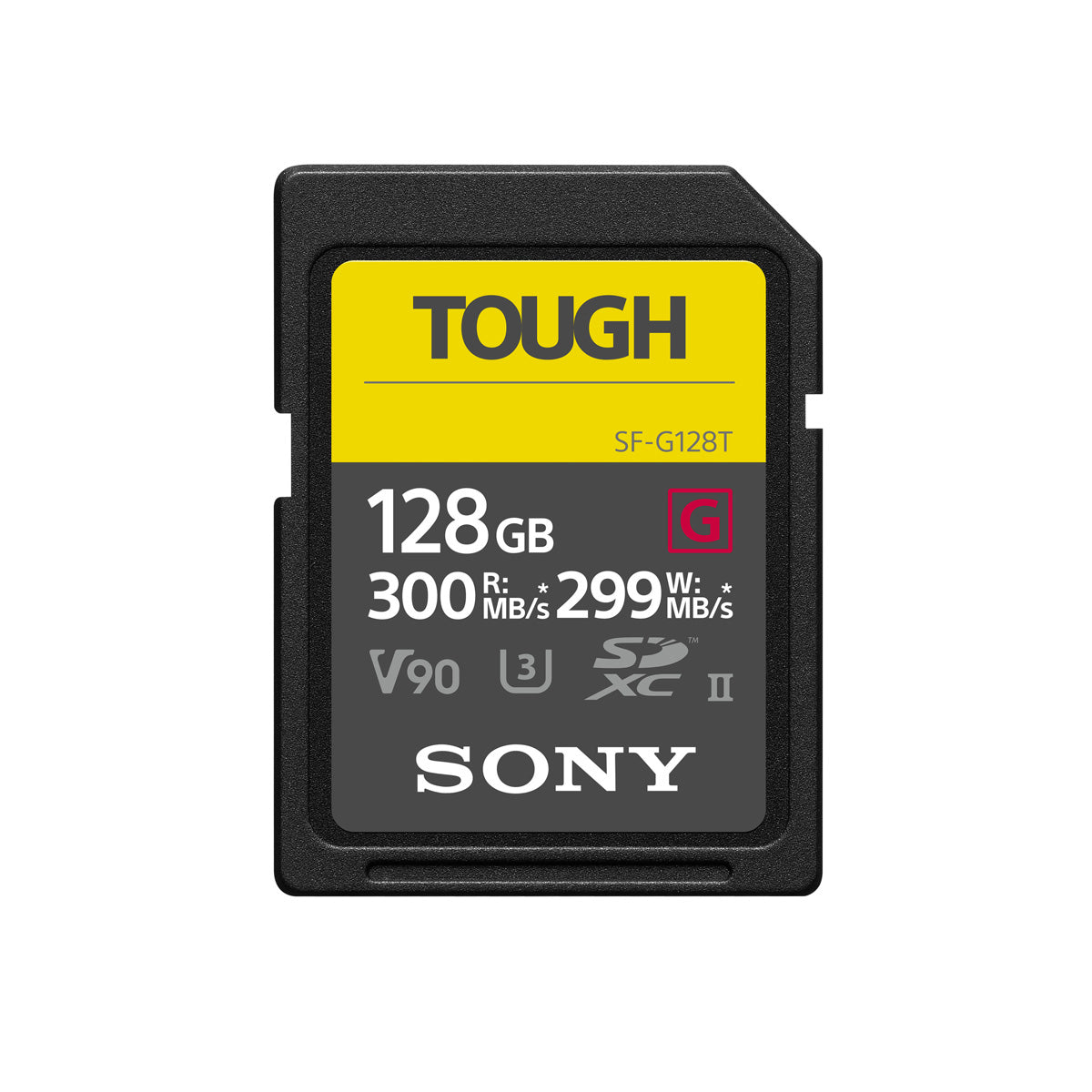 Sony 128GB SF-G TOUGH UHS-II SDXC (V90) Card