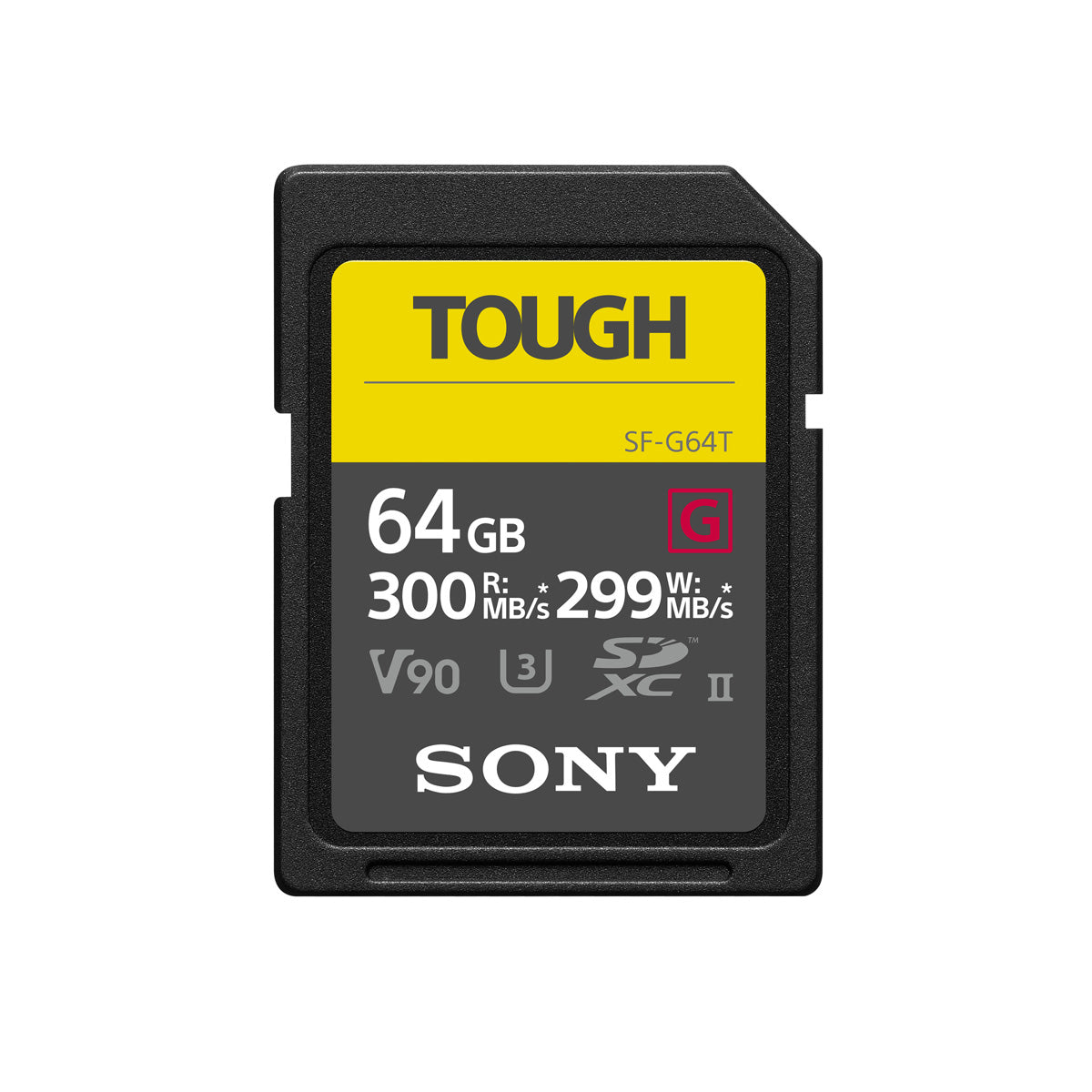 Sony 64GB SF-G TOUGH UHS-II SDXC (V90) Card