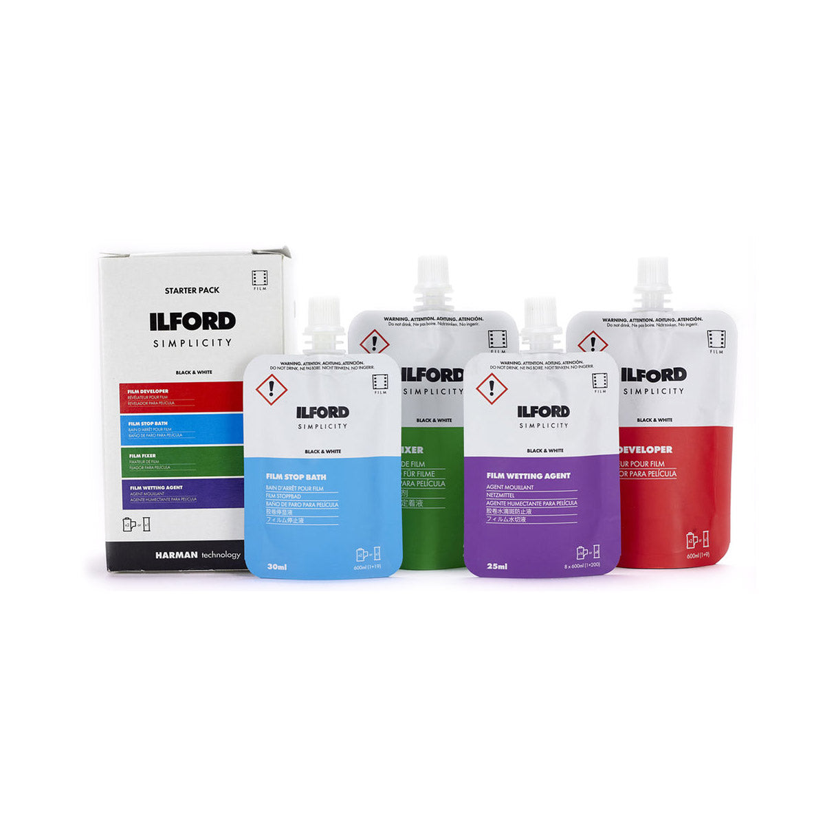 ILFORD SIMPLICITY Chemical Starter/Refill Pack