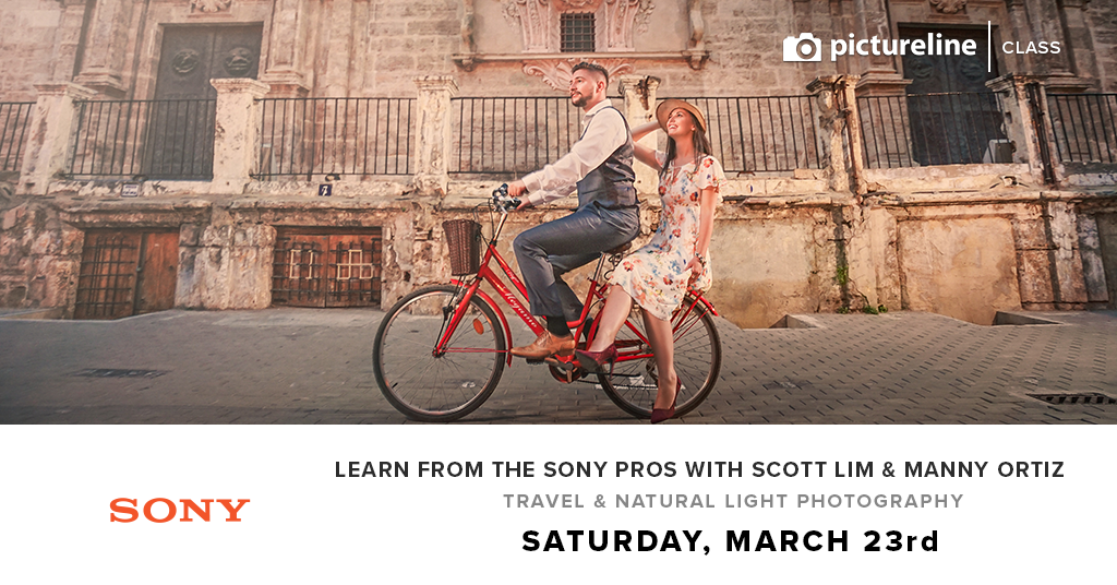 Learn from the Sony Pros: Travel & Natural Light Photography (March 23rd, Saturday)