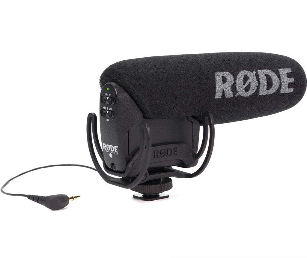 RODE VideoMic Pro with Rycote Lyre Suspension Mount Directional OnCam