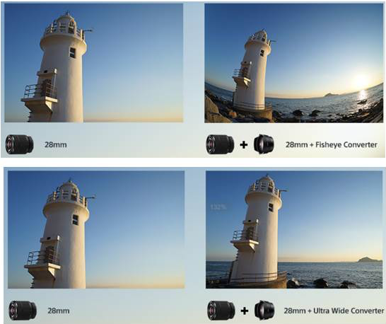 Sony 16mm Fisheye Converter for FE 28mm f/2 Lens, lenses optics & accessories, Sony - Pictureline  - 6