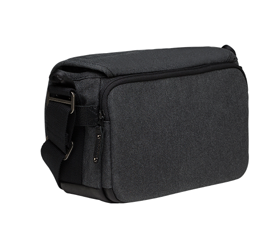 Tenba Cooper 8 Gray Canvas/Black Leather Luxury Bag, bags shoulder bags, Tenba - Pictureline  - 7