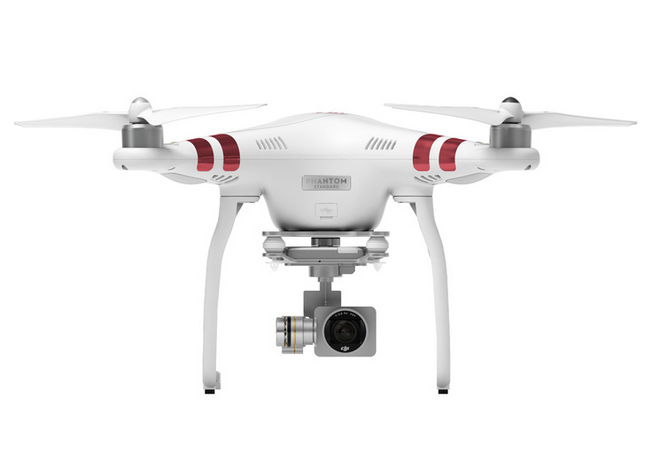 DJI Fantome3スタンダード＋TELL DJI Phantom 3 Standard Quadcopter w/2.7K Camera & 3-Axis Gimbal