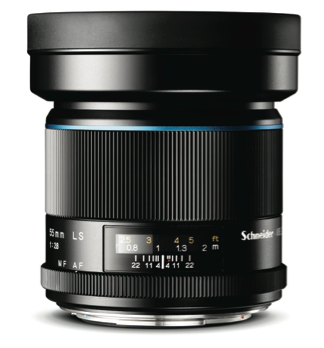 Schneider Kreuznach 55mm LS f/2.8 Blue Ring Lens for PhaseOne, lenses medium format, PhaseOne - Pictureline  - 1