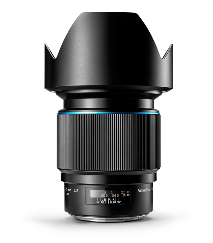 Schneider Kreuznach 45mm LS f/3.5 Blue Ring Lens for PhaseOne, lenses medium format, PhaseOne - Pictureline 