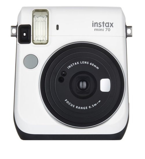 Fujifilm INSTAX Mini 70 Instant Film Camera (Moon White), camera film cameras, Fujifilm - Pictureline  - 1