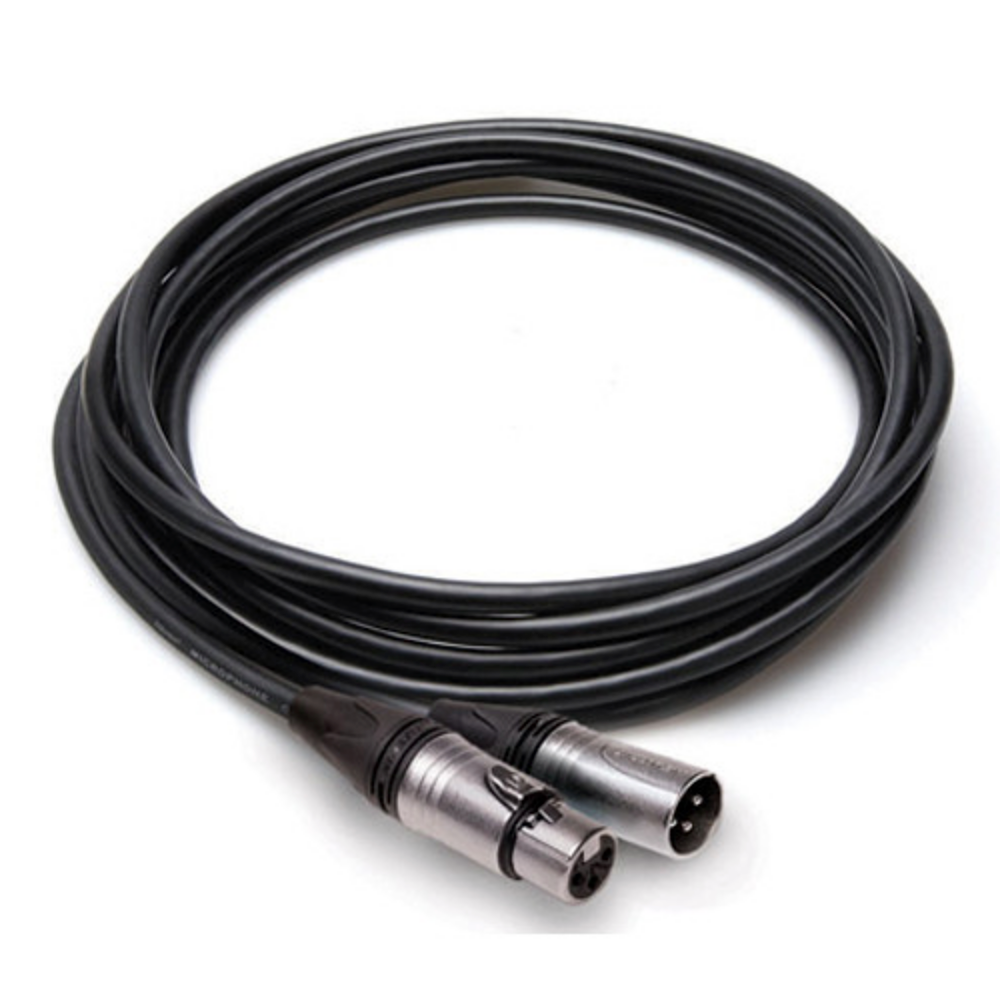 Hosa Neutrik XLR Male to Female 1.5' Cable