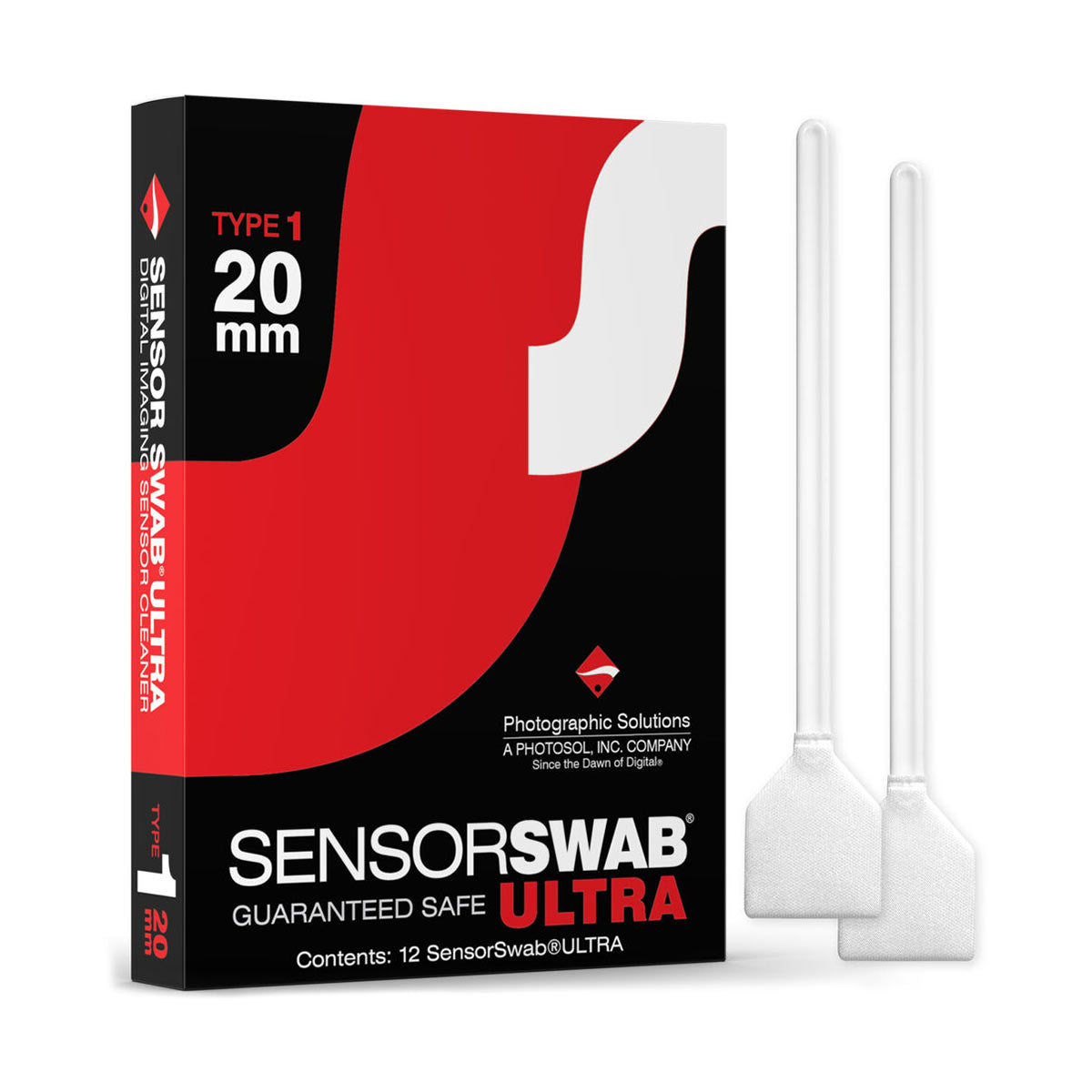 Photographic Solutions Sensor Swab Ultra Type 1 Large (Box of 12)