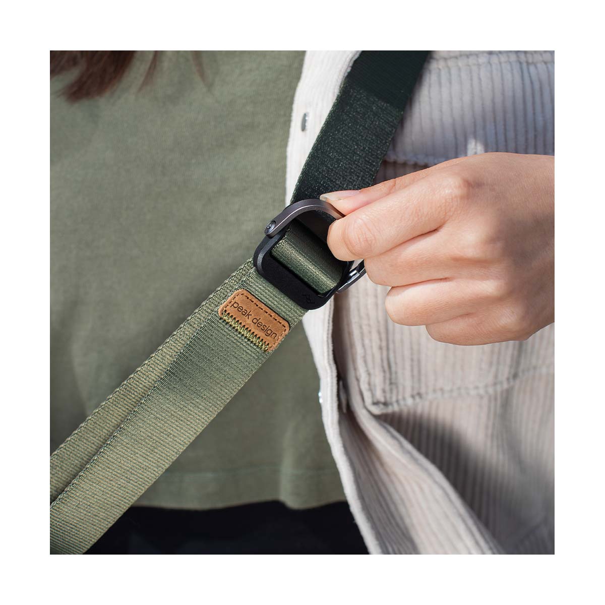 Peak Design SlideLITE Camera Strap - Sage