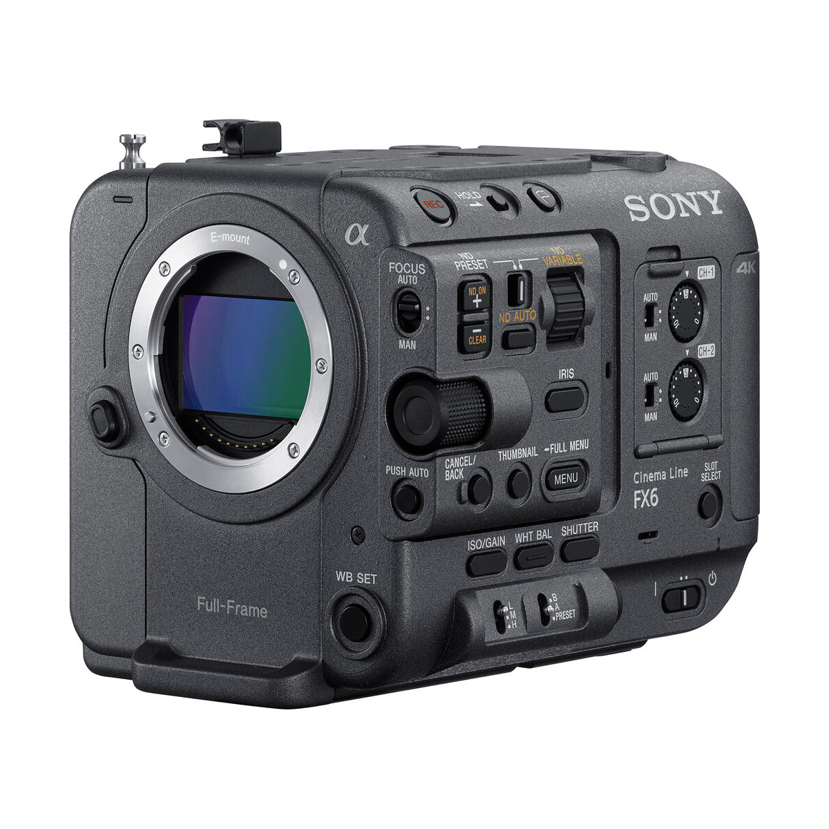 Sony FX6 Full Frame Cinema Camera w/ FE 24-105mm f/4 G Lens