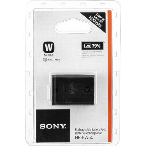 Sony NP-FW50 Lithium-Ion Rechargeable Battery (1020mAh) W Series