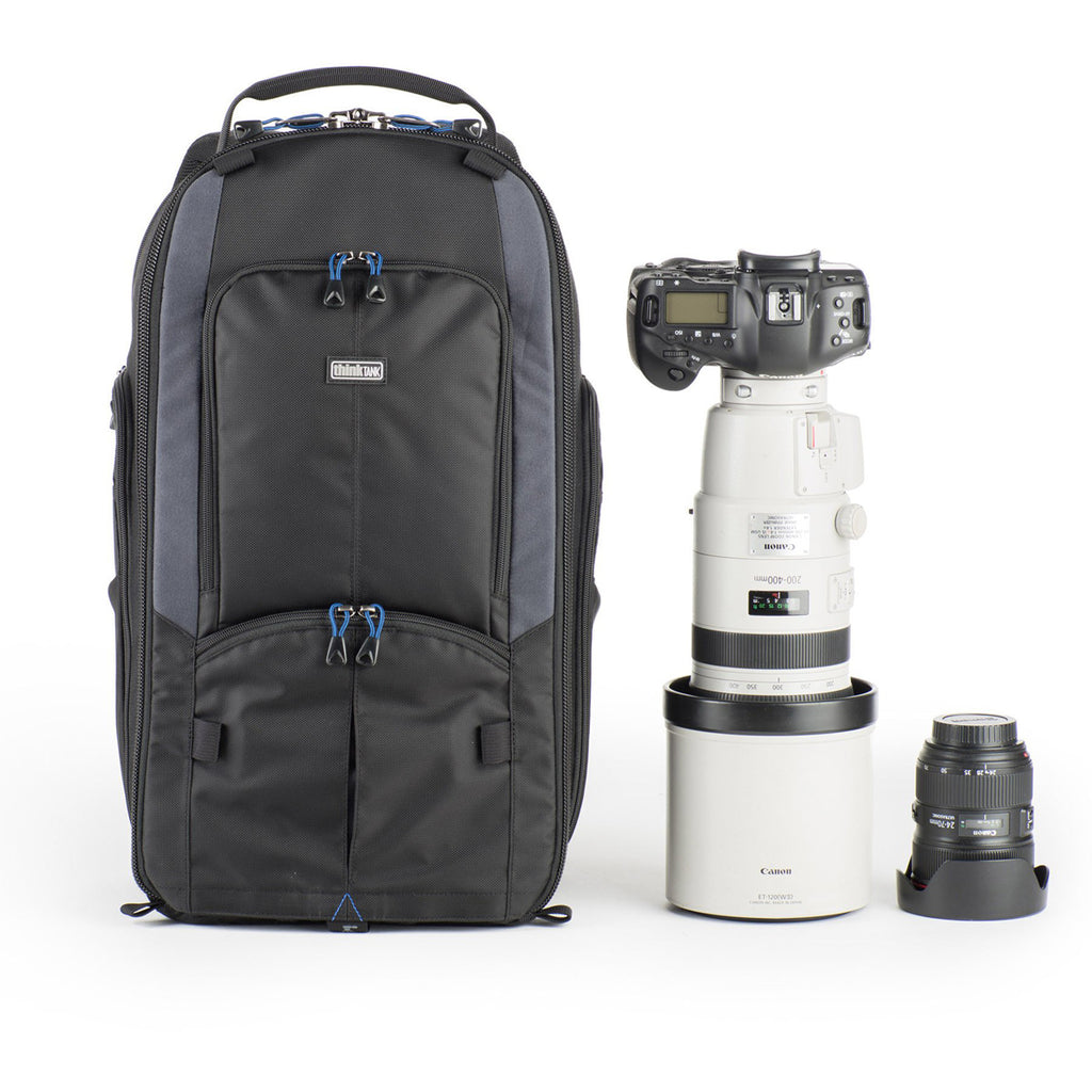 Sac à Dos Photo Think Tank StreetWalker V2.0 Noir - Compartiment Ordinateur 15", Roulettes, Harnais Confort - 9