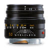 Leica 50mm f/2 Summicron-M Lens (Black Anodized)
