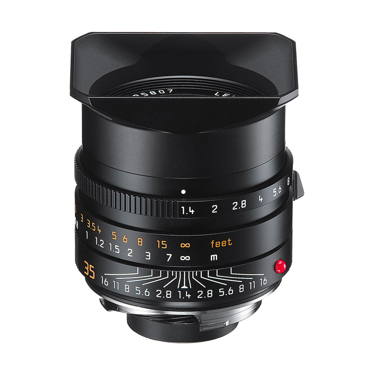 Leica Summilux-M 35mm f/1.4 ASPH Lens (Black Anodized)